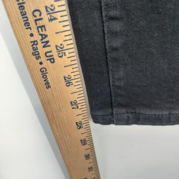 AEROSPOSTALE Women's Denim Skinny Cropped Jeans Black Size 30 - Picture 8 of 11